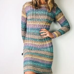 💐VTG Suel Ombre Knit Bodycon Dress